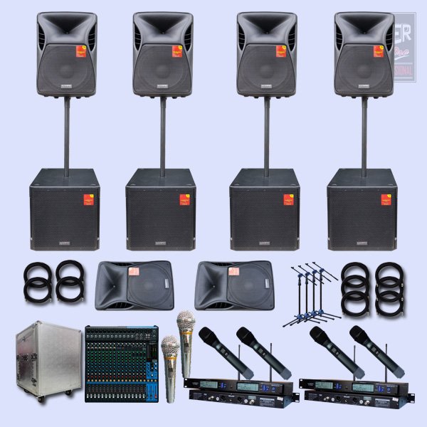 Paket Sound System LUX 8