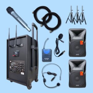 E11. Portable AP-1282PA-B + 2 AP-112AX