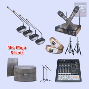 Paket M6 Mic Meja Rapat AUDERPRO AP-917