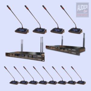 Paket K10 Mic Meja Rapat Wireless AP-949WMT