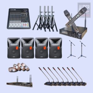 Paket K2 Mic Meja Rapat Wireless AP-949WMT