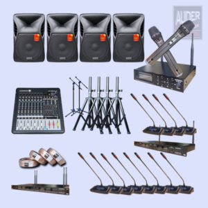Paket K3 Mic Meja Rapat Wireless AP-949WMT
