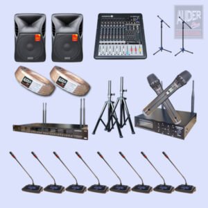 Paket K5 Mic Meja Rapat Wireless AP-949WMT