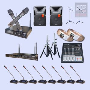 Paket K6 Mic Meja Rapat Wireless AP-949WMT