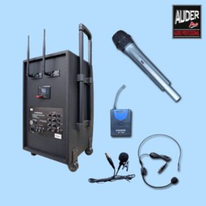 C1. Portable Wireless AUDERPRO AP-1282PA-B