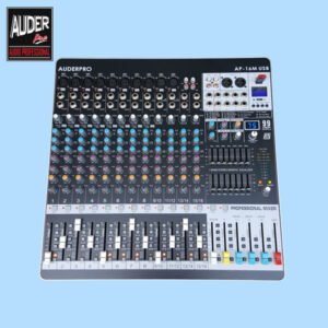 Mixer AUDERPRO AP-16M USB, 6 Group 16 CH= 10 Input
