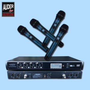 Microphone Wireless AUDERPRO AP-929WM-4H Digital