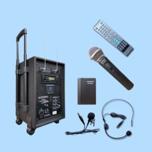 Portable Wireless AUDERPRO AP-909PA DVD USB