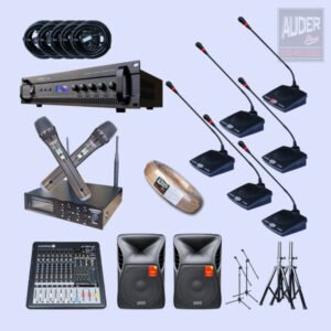 Paket AUDERPRO Conference Kabel 4