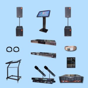 Paket Karaoke Professional AUDERPRO KP8