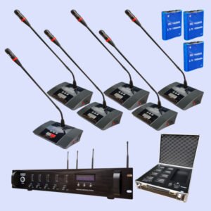 Paket R10 Conference Wireless AUDERPRO AP-9000R