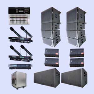 Paket Sound System Line Array LA4 AUDERPRO