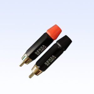 RENZA RZ-2RCA Jack Konektor RCA Male Untuk Instalasi Audio